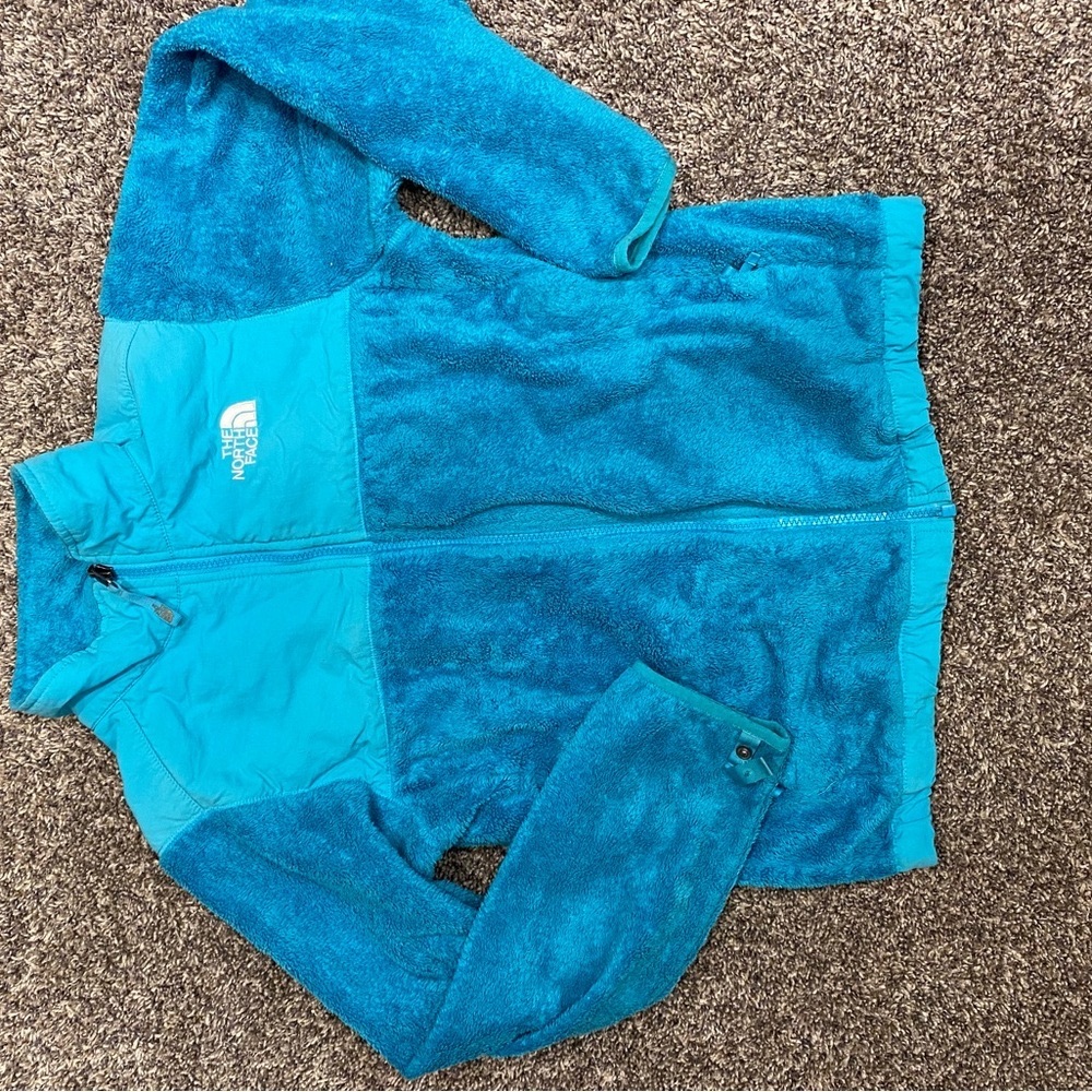 North face fur jacket